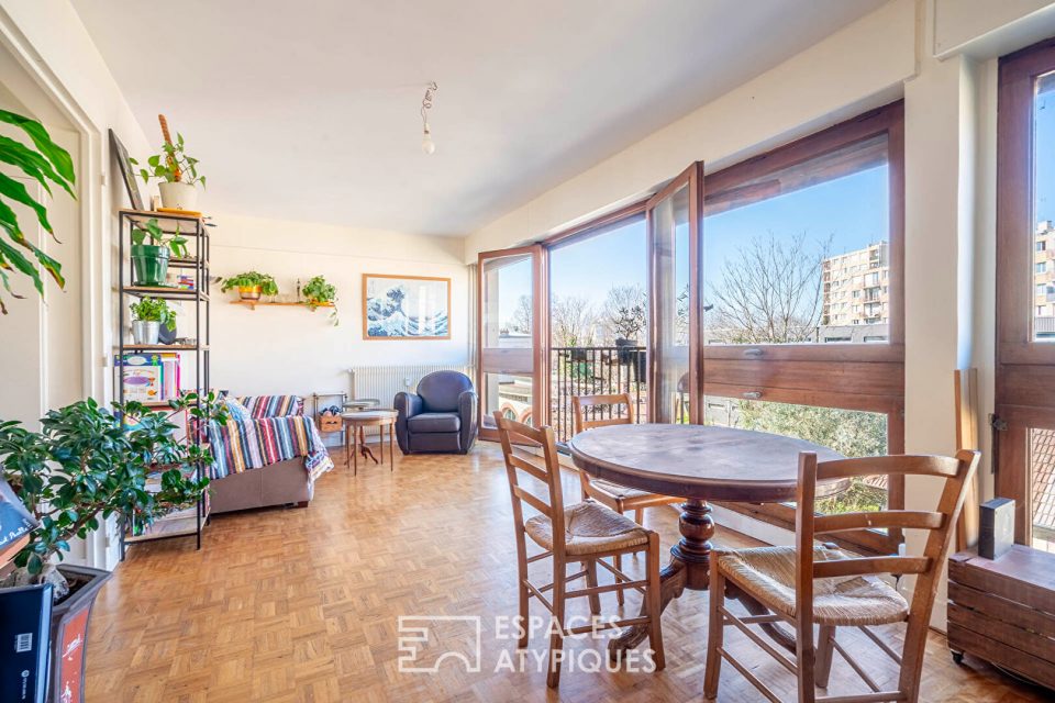 Appartement avec vue sur l'Église Notre-Dame-de-Pontmain de Bagnolet