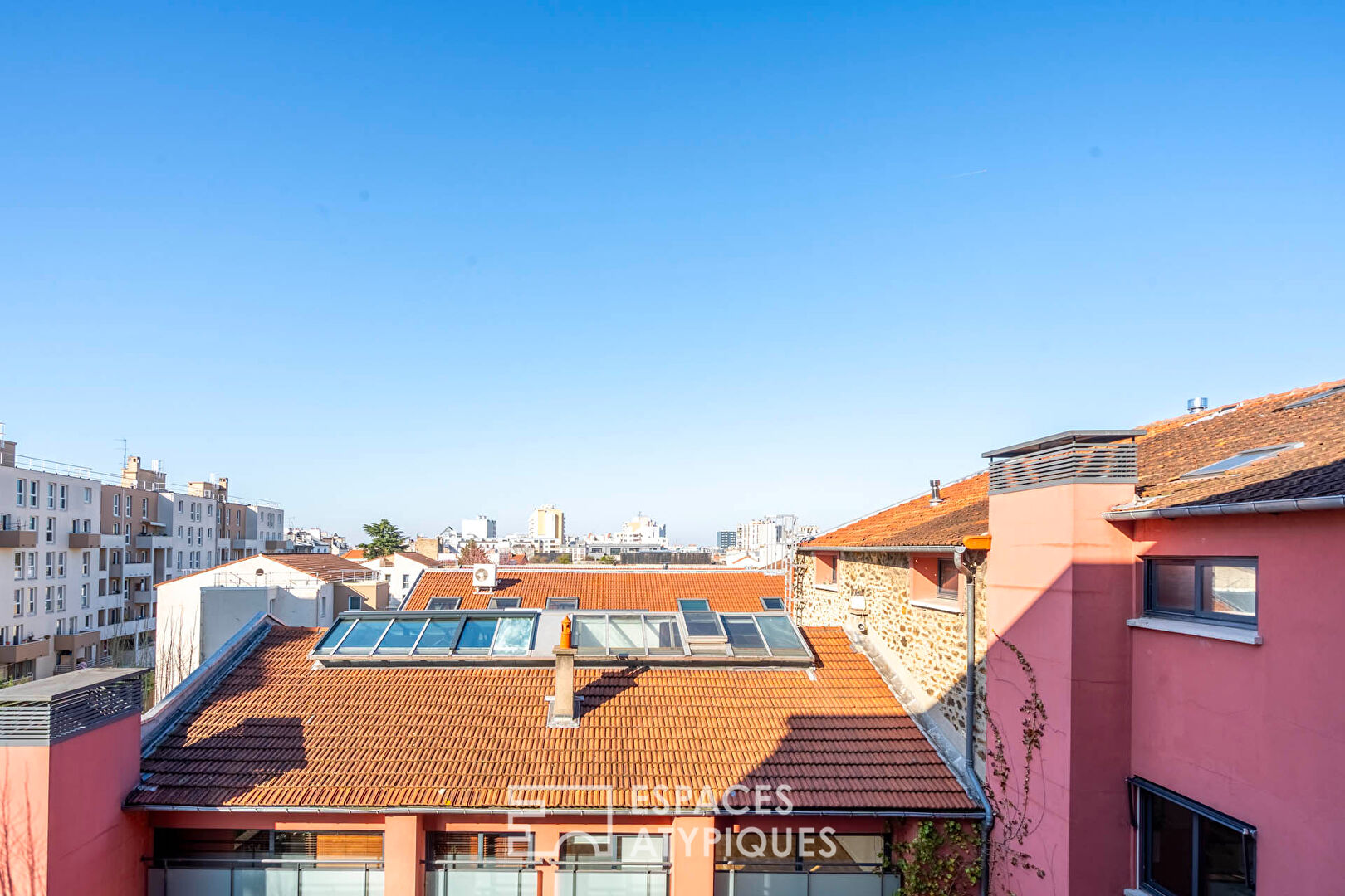 Loft repensé par architecte dans une ancienne imprimerie