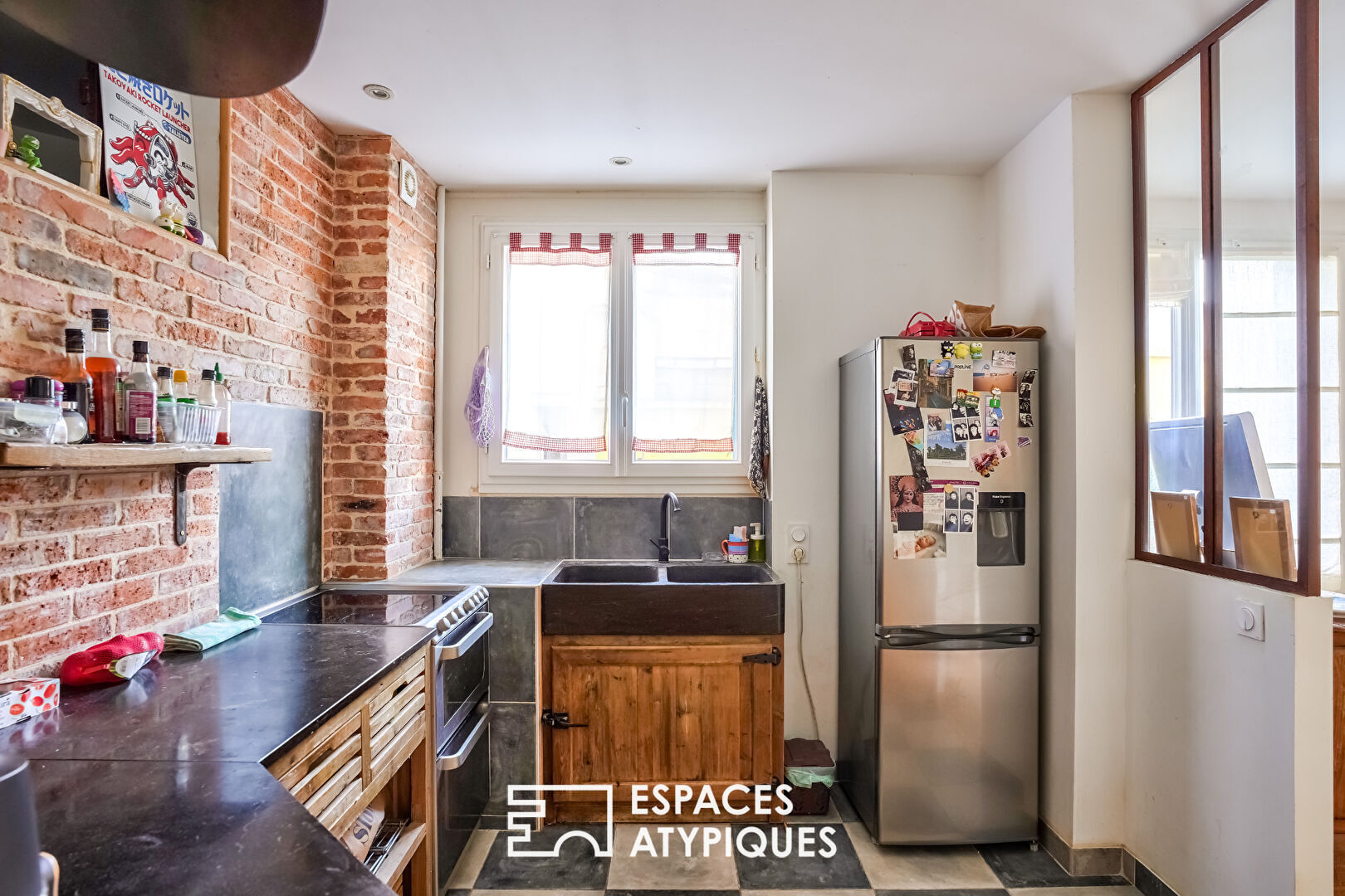 Large loft-style studio with private garden in Hauts-de-Vanves