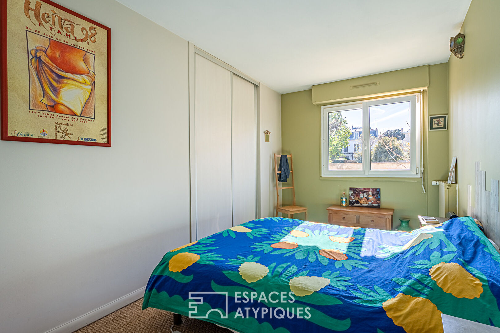 Duplex inversé traversant avec balcon