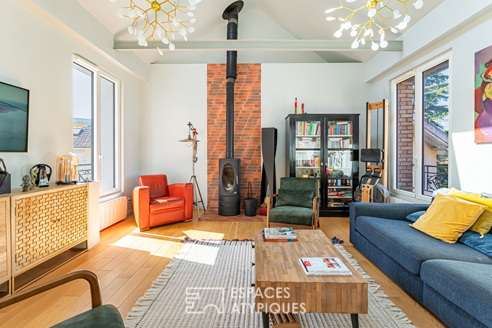 Duplex esprit Loft New-Yorkais et son rooftop à Clamart centre