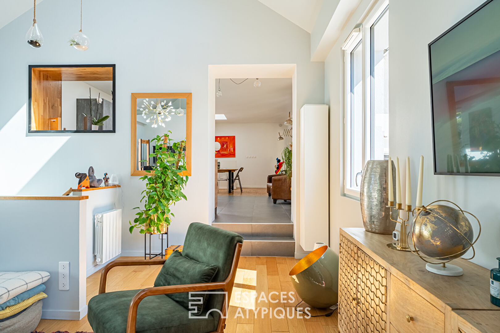 Duplex esprit Loft New-Yorkais et son rooftop à Clamart centre