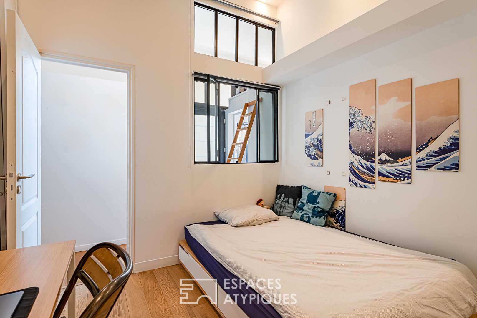 Duplex esprit Loft New-Yorkais et son rooftop à Clamart centre