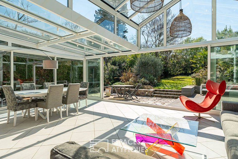 Maison contemporaine aux beaux volumes quartier La Chatâigneraie à Rueil-Malmaison