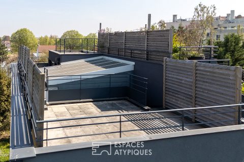 Loft house to renovate with garden and roof terrace