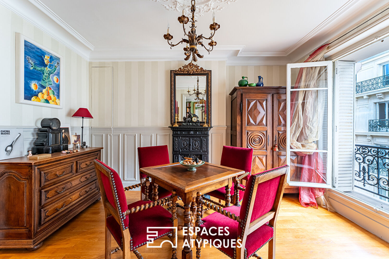 Charme de l’ancien et double séjour, au coeur de Levallois