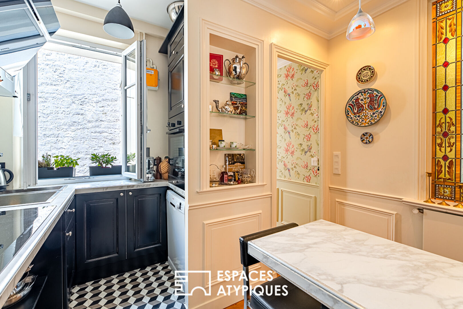 Charme de l’ancien et double séjour, au coeur de Levallois