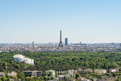 Vue imprenable en étage très élevé