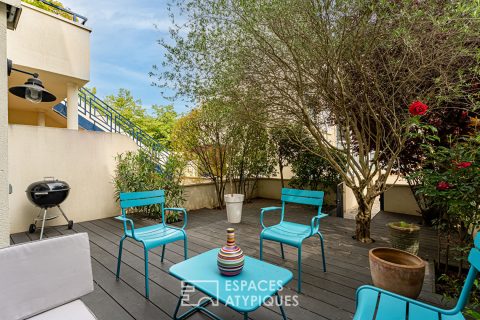Triplex house style in the heart of Colombes