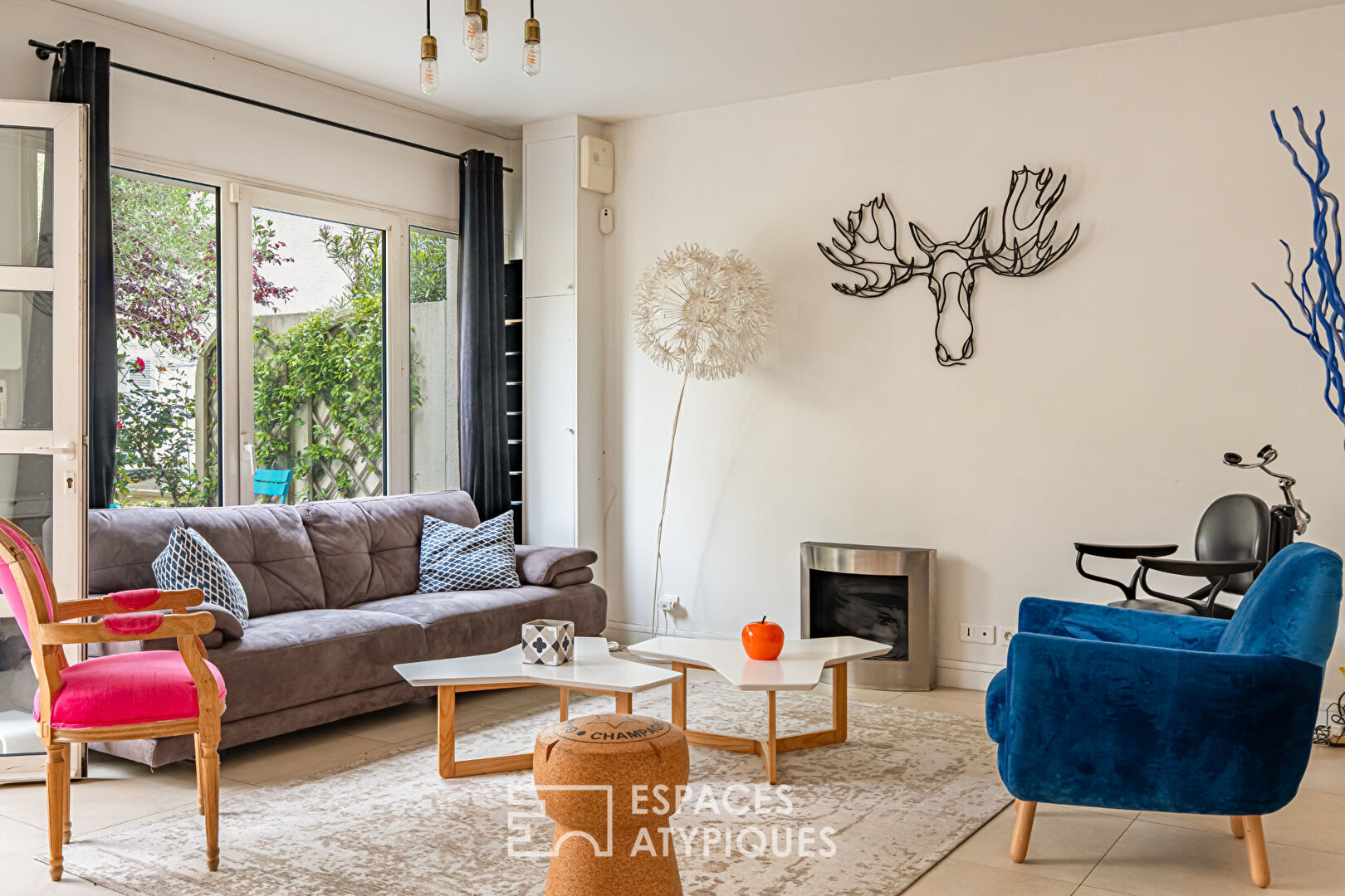Triplex house style in the heart of Colombes