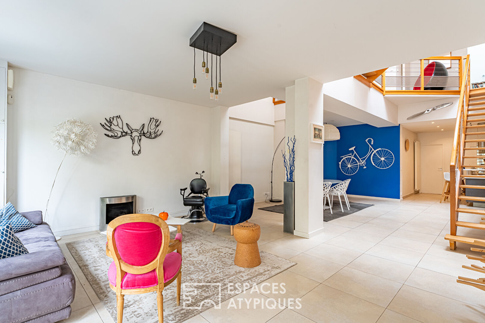 Triplex house style in the heart of Colombes