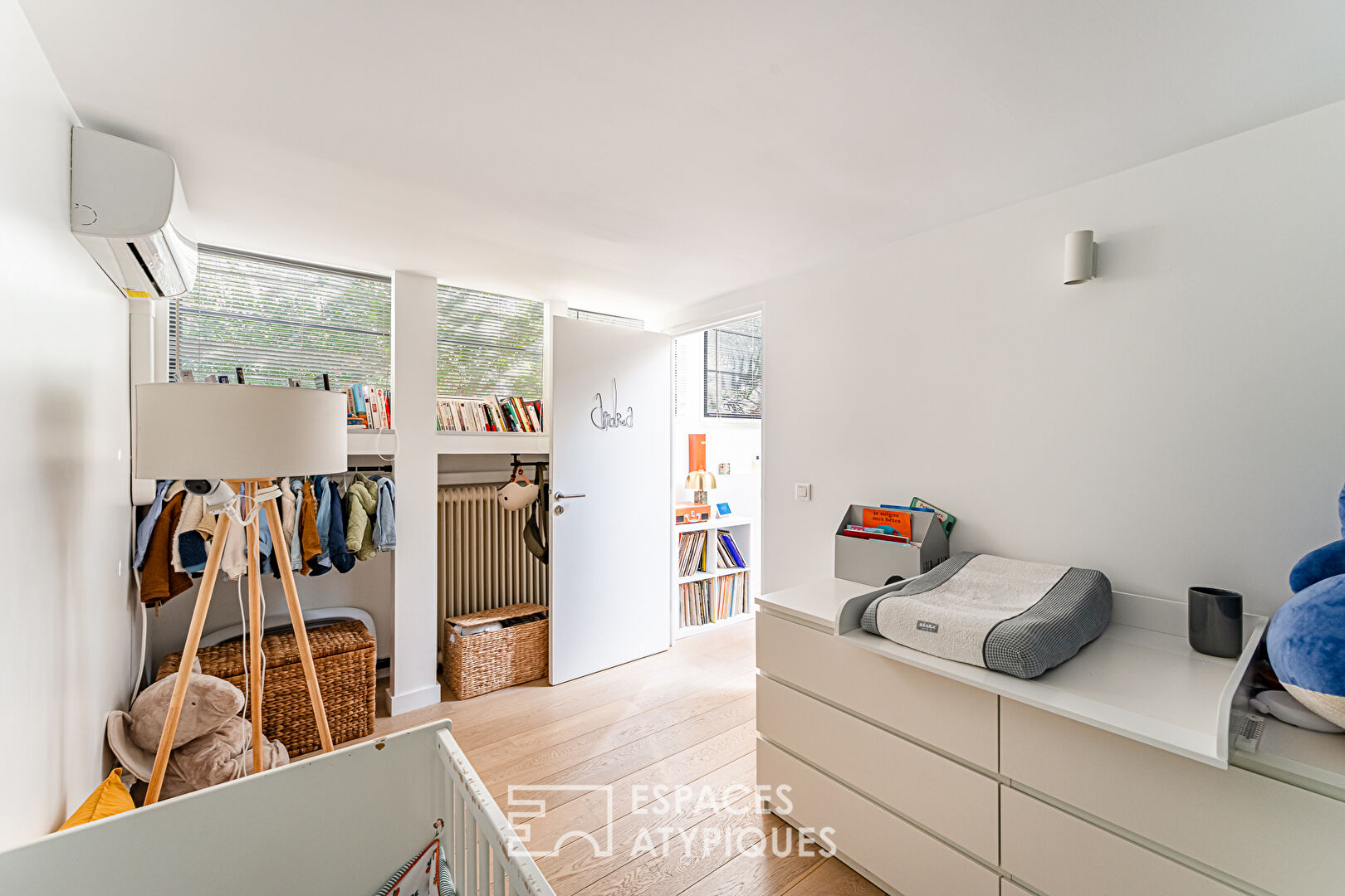 Ancien studio Photo revisité en loft contemporain