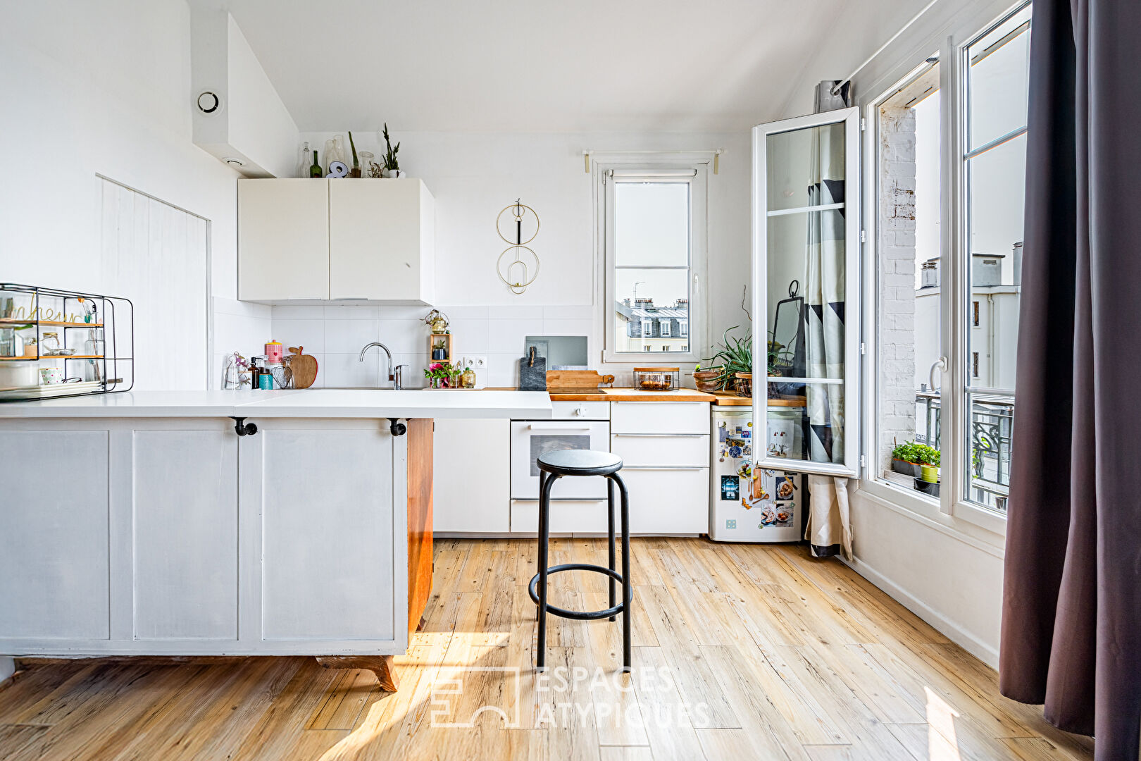 Duplex de charme en dernier étage
