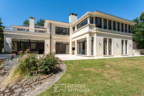 Somptueuse villa d’architecte de style moderne au Hameau de la Jonchère