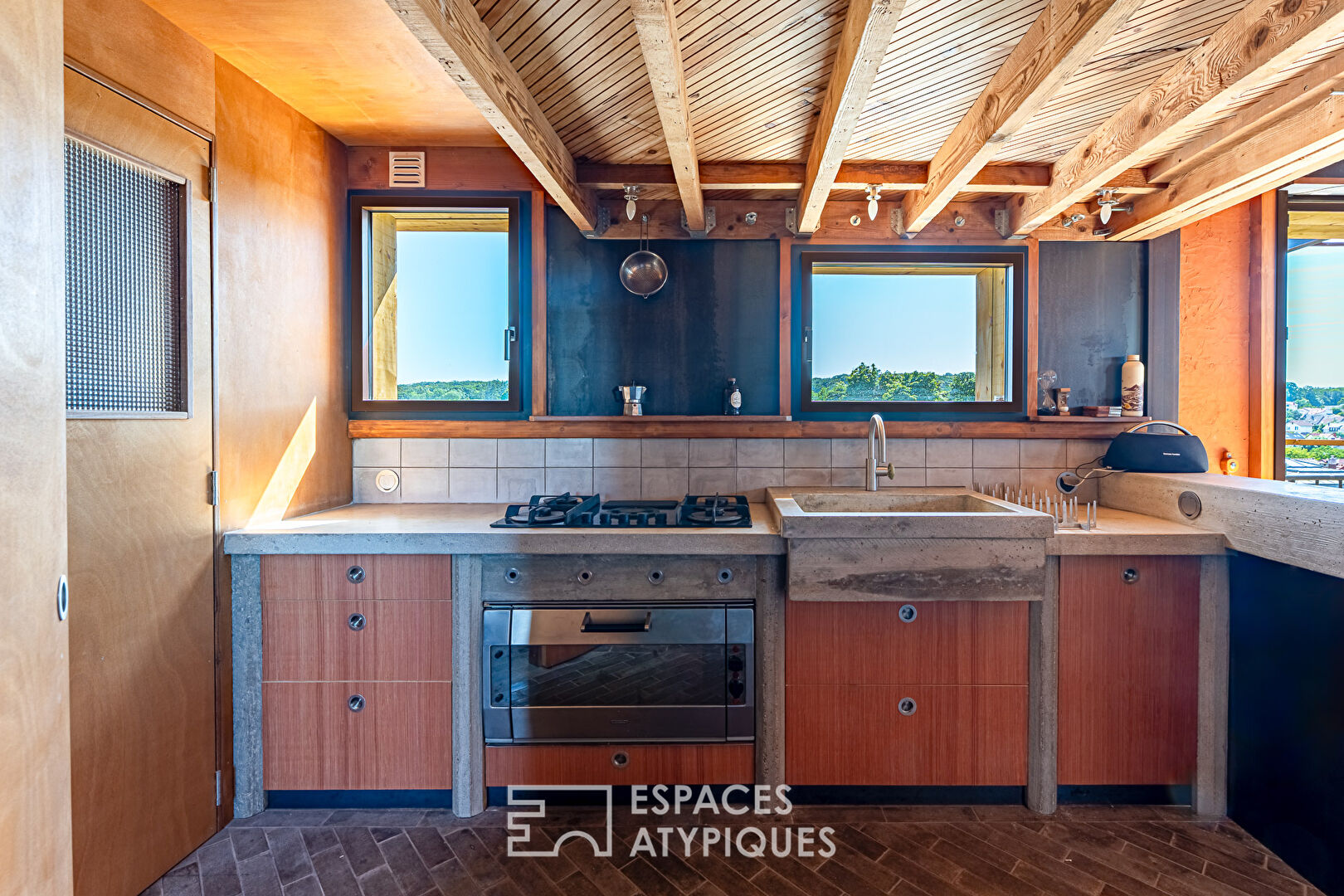 Comme une maison sur le toit avec terrasse panoramique à Clamart