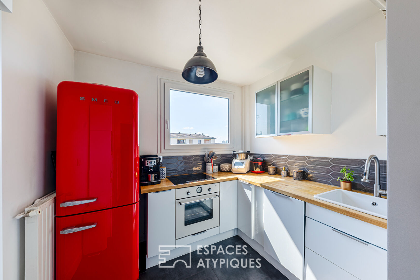 Cosy appartement T3 rénové avec balcon et vue dégagée à Rueil-Malmaison