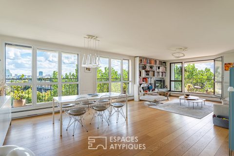 Appartement familial avec vue imprenable sur la Seine