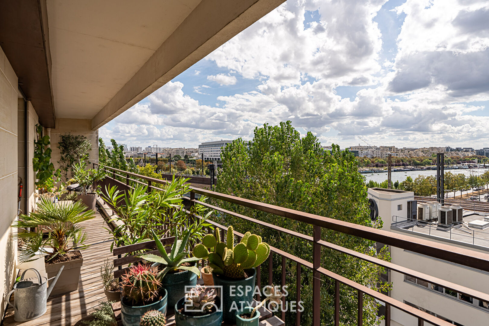 Appartement familial avec vue imprenable sur la Seine