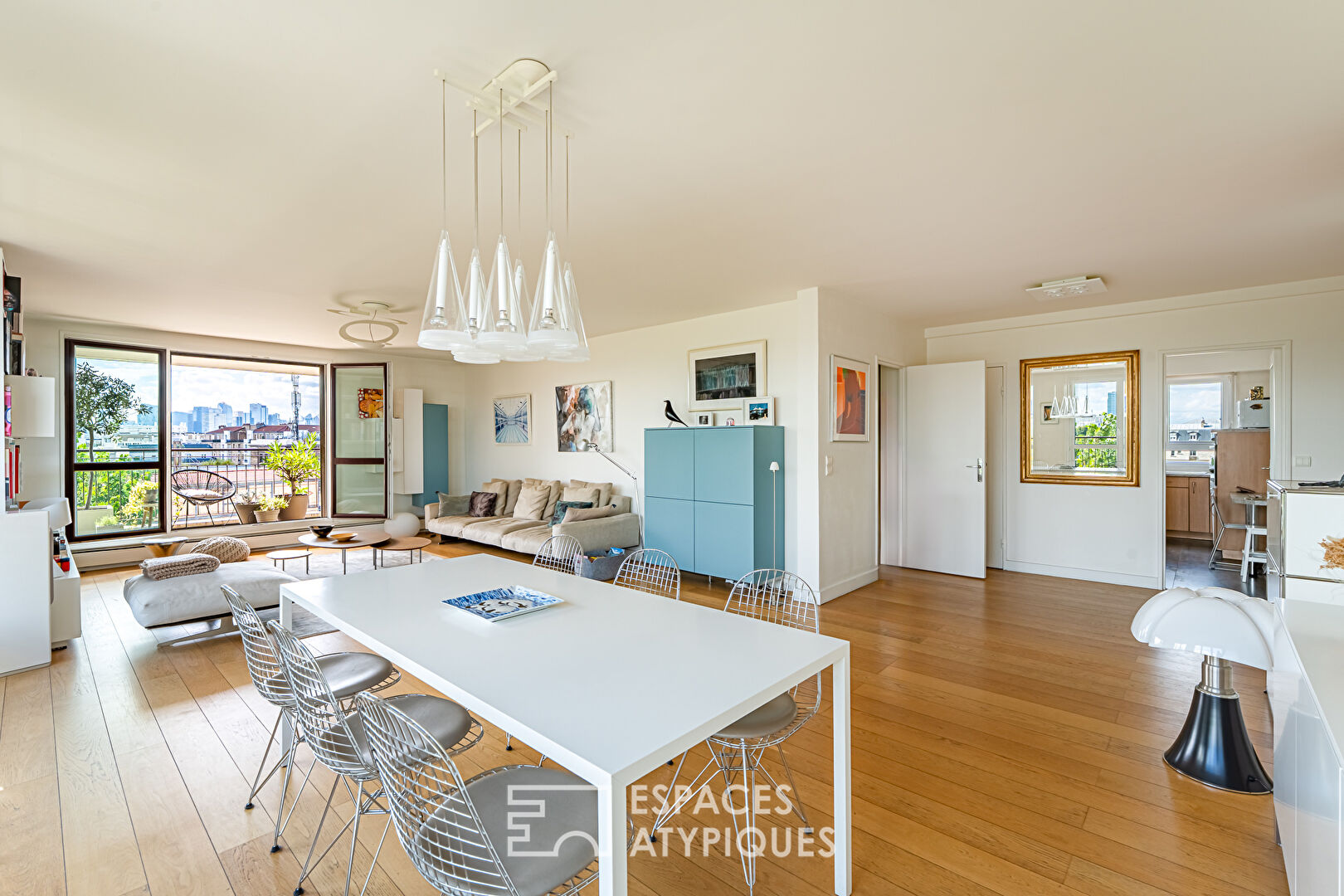 Appartement familial avec vue imprenable sur la Seine