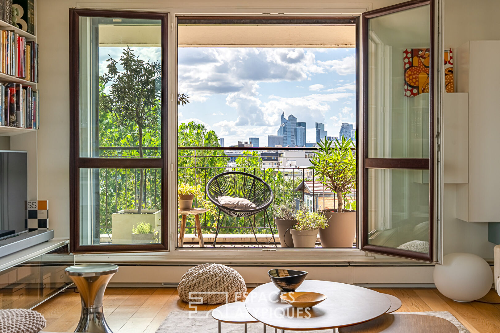 Appartement familial avec vue imprenable sur la Seine