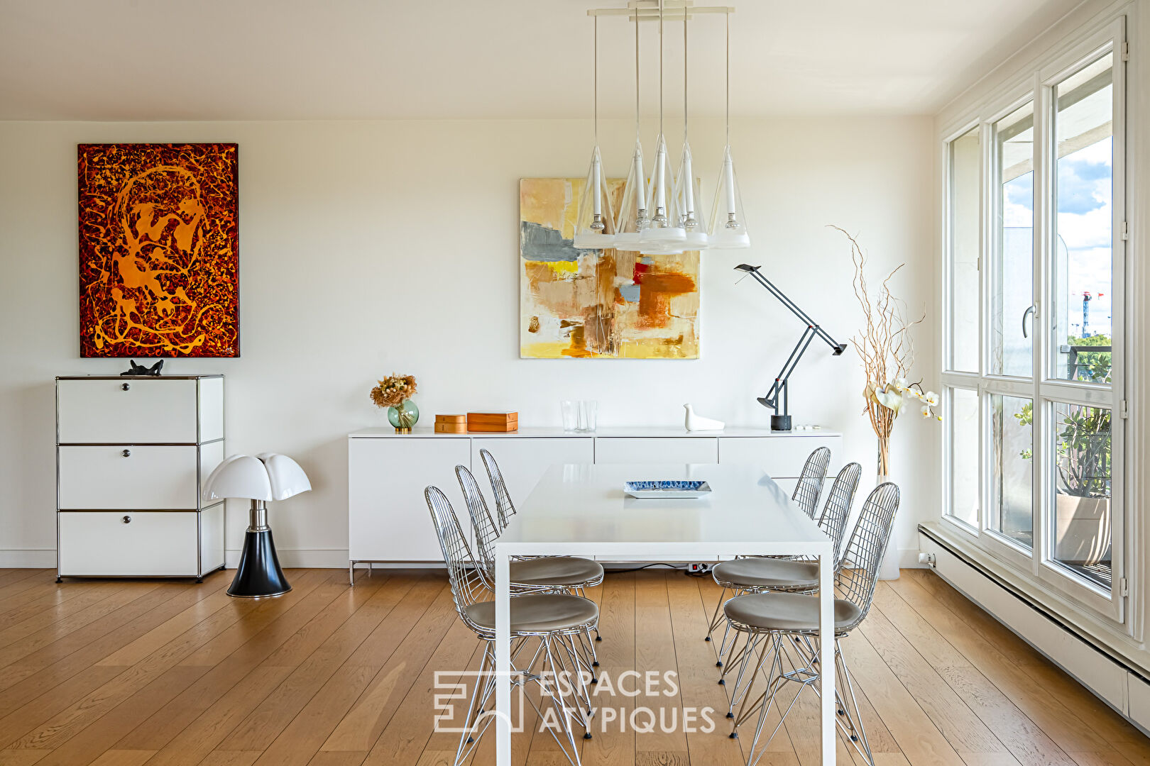Appartement familial avec vue imprenable sur la Seine