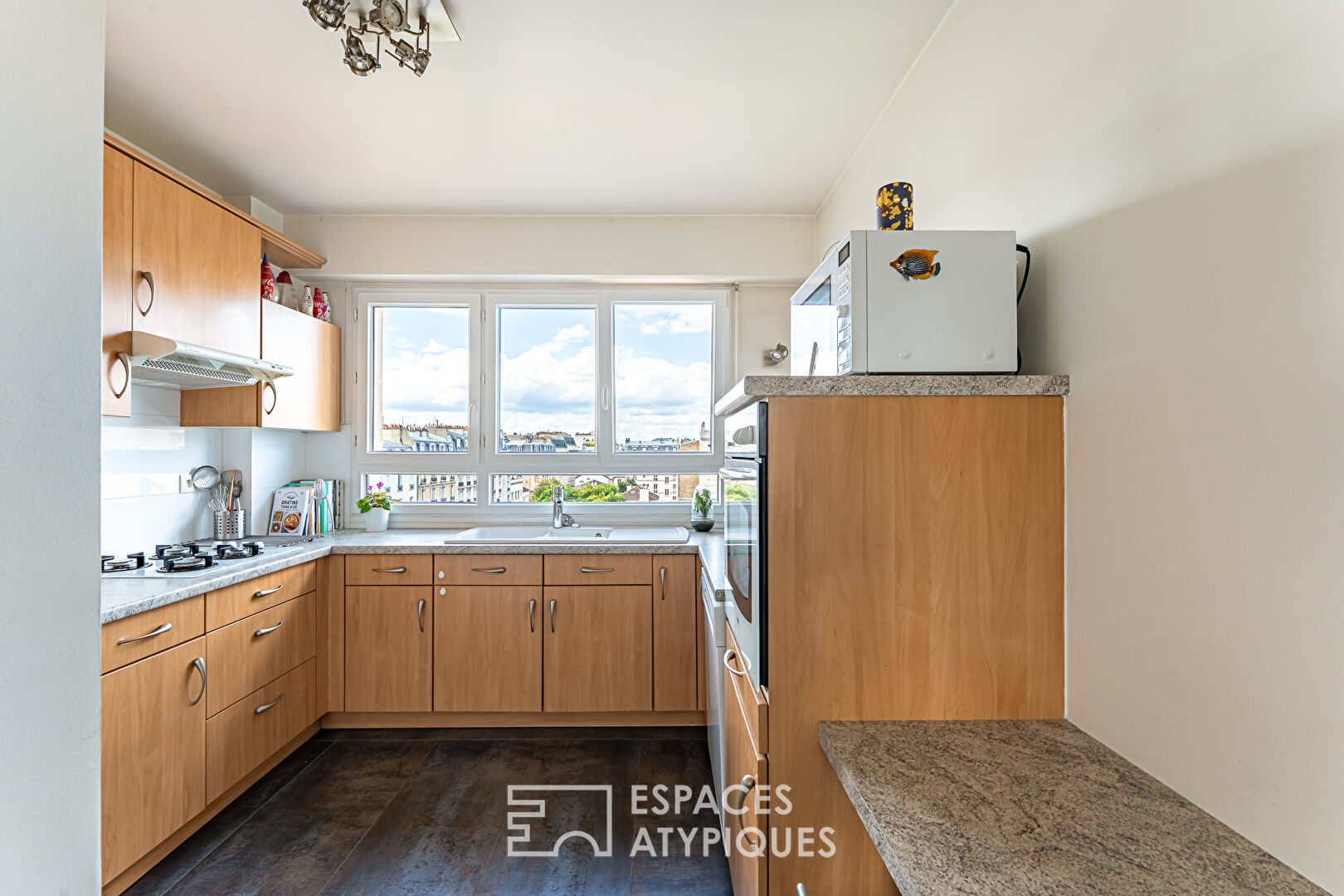 Appartement familial avec vue imprenable sur la Seine