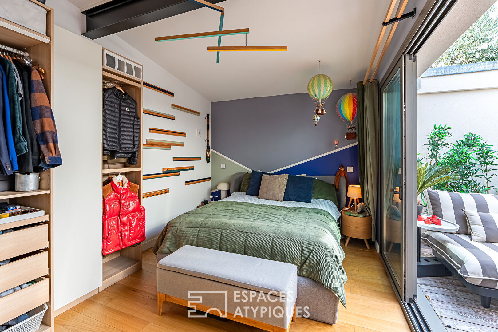 Loft dans une ancienne chaudronnerie avec terrasse et patios