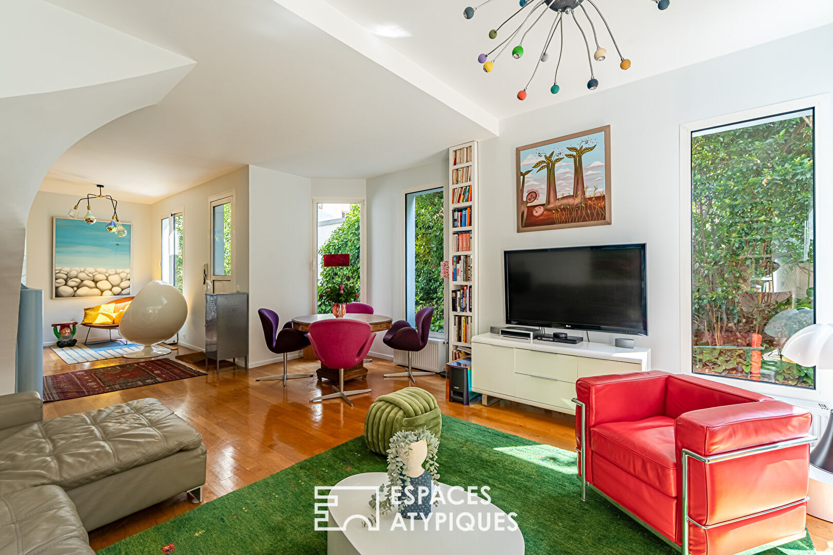 Maison d’inspiration Mallet Stevens à deux pas de la gare de Clamart