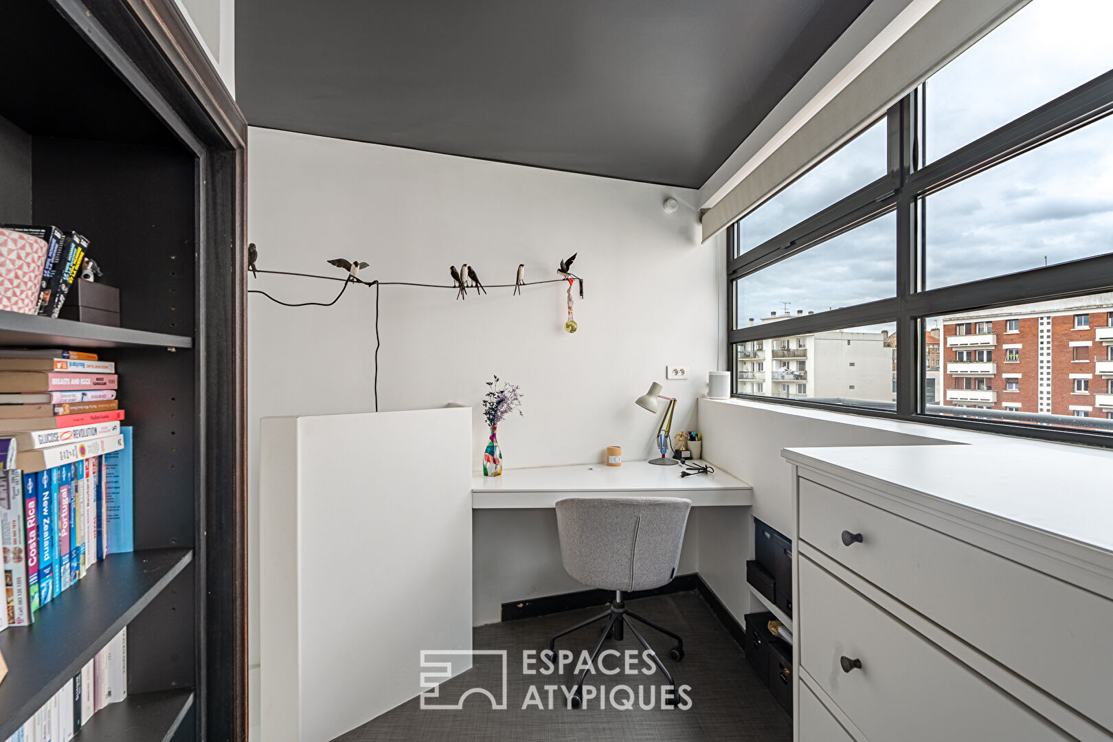 Triplex contemporain meublé avec toit-terrasse au coeur de Boulogne