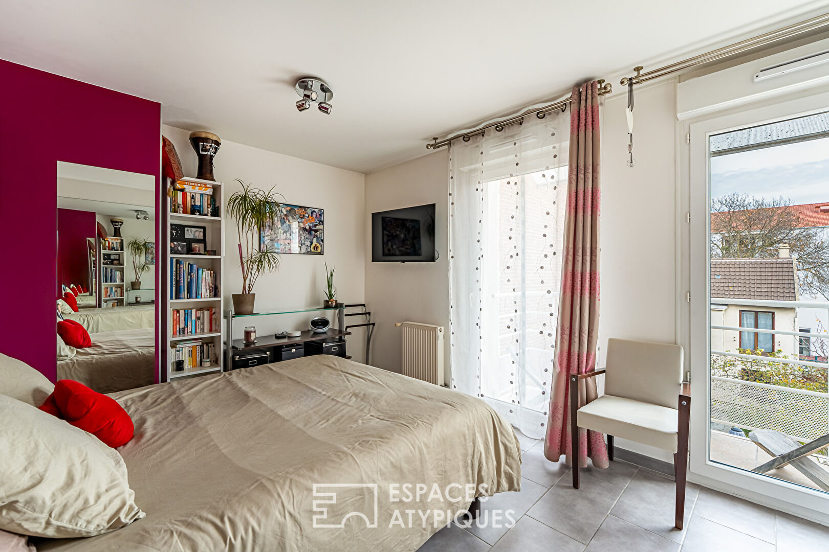 Maison avec jardin intimiste à proximité du métro