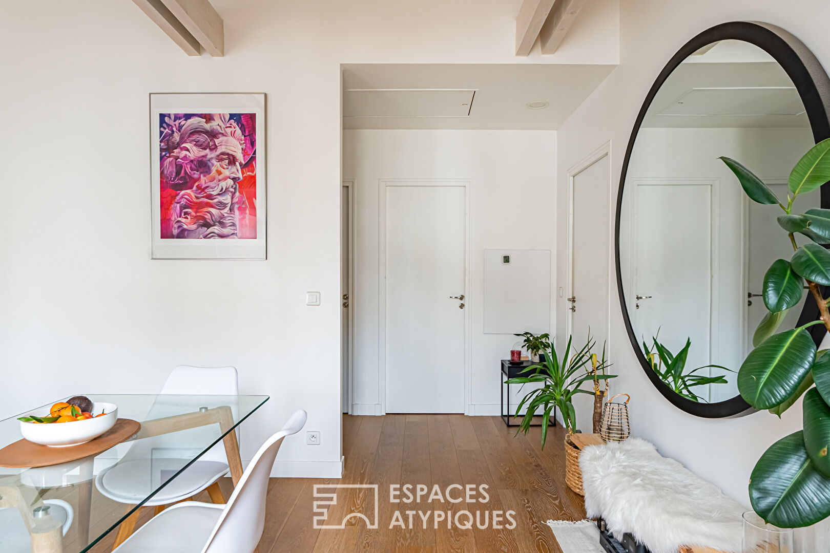 Dernier étage au volume généreux