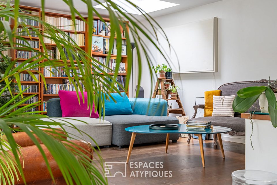 Maison contemporaine avec jardin en espaliers
