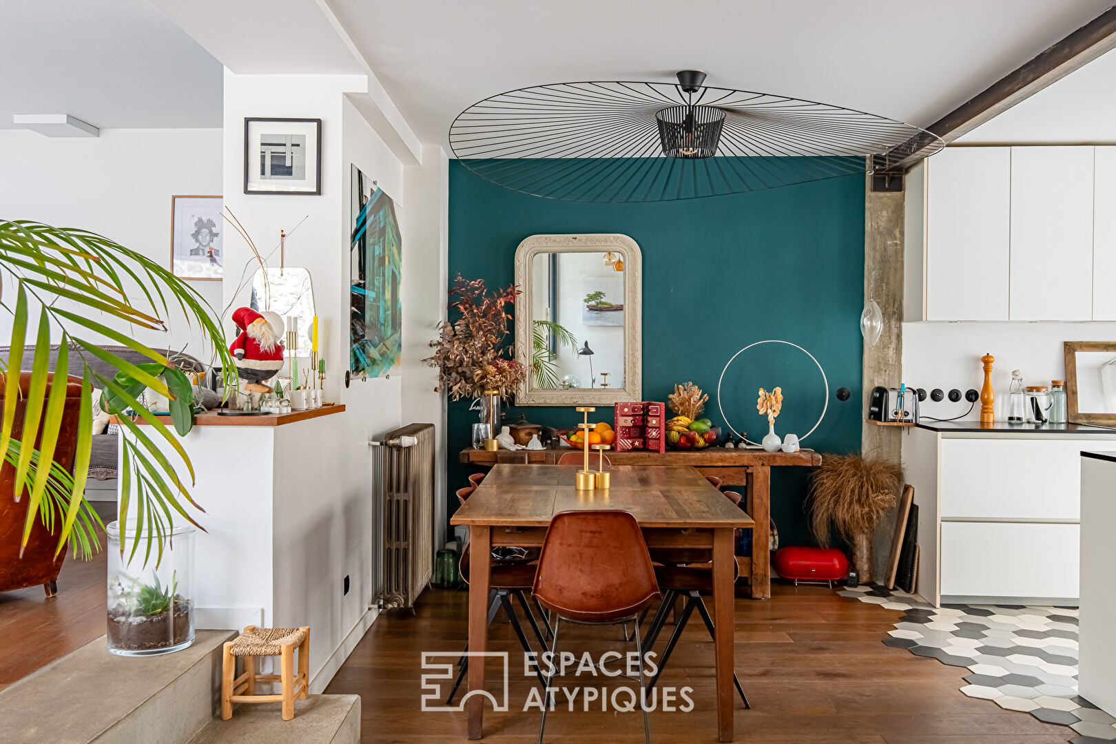 Maison contemporaine avec jardin en espaliers