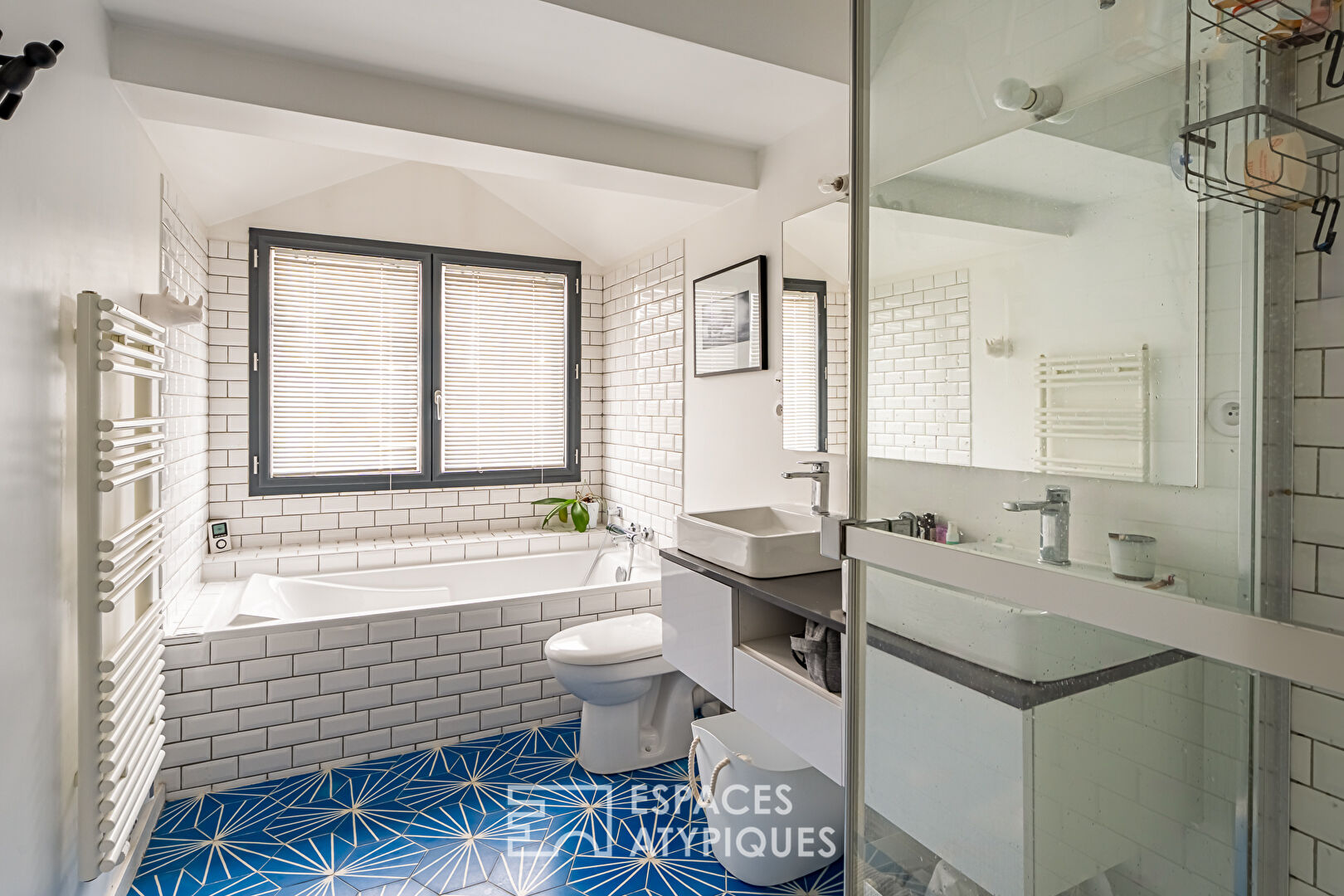 Maison contemporaine avec jardin en espaliers