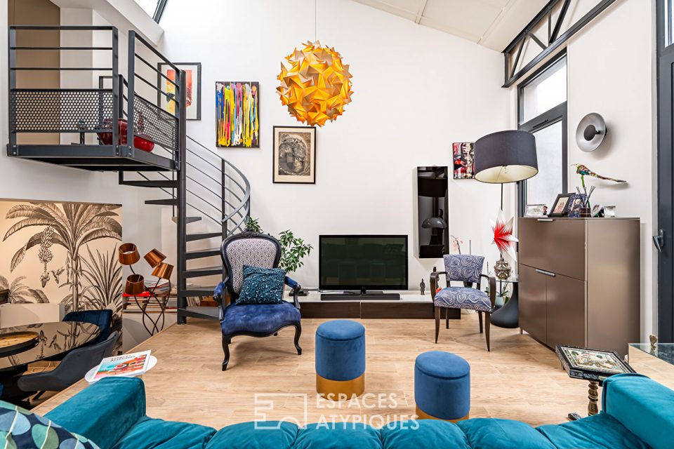 Loft familial et son patio à ciel ouvert aux portes de Clamart