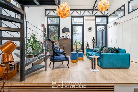 Loft familial et son patio à ciel ouvert aux portes de Clamart