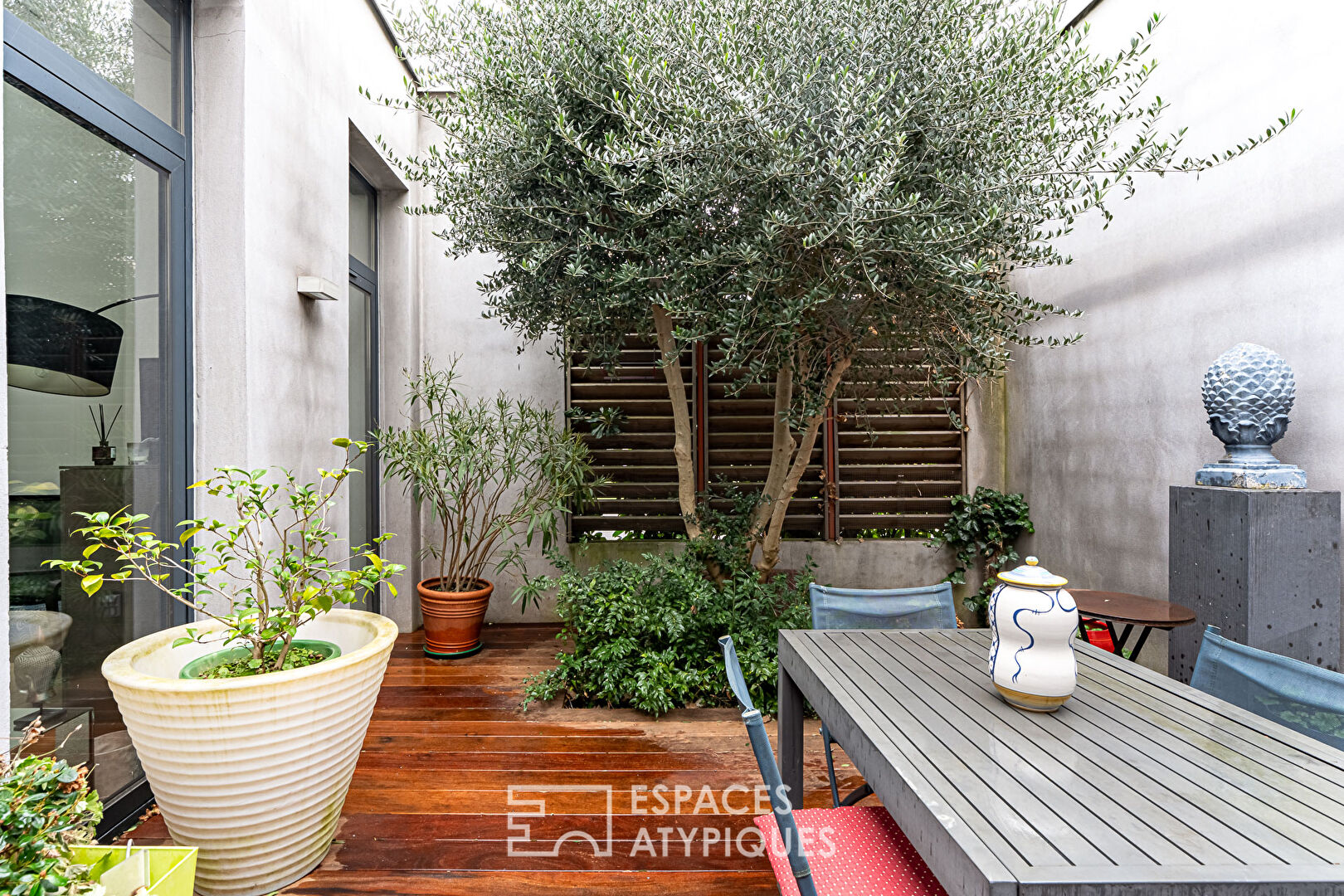 Loft familial et son patio à ciel ouvert aux portes de Clamart