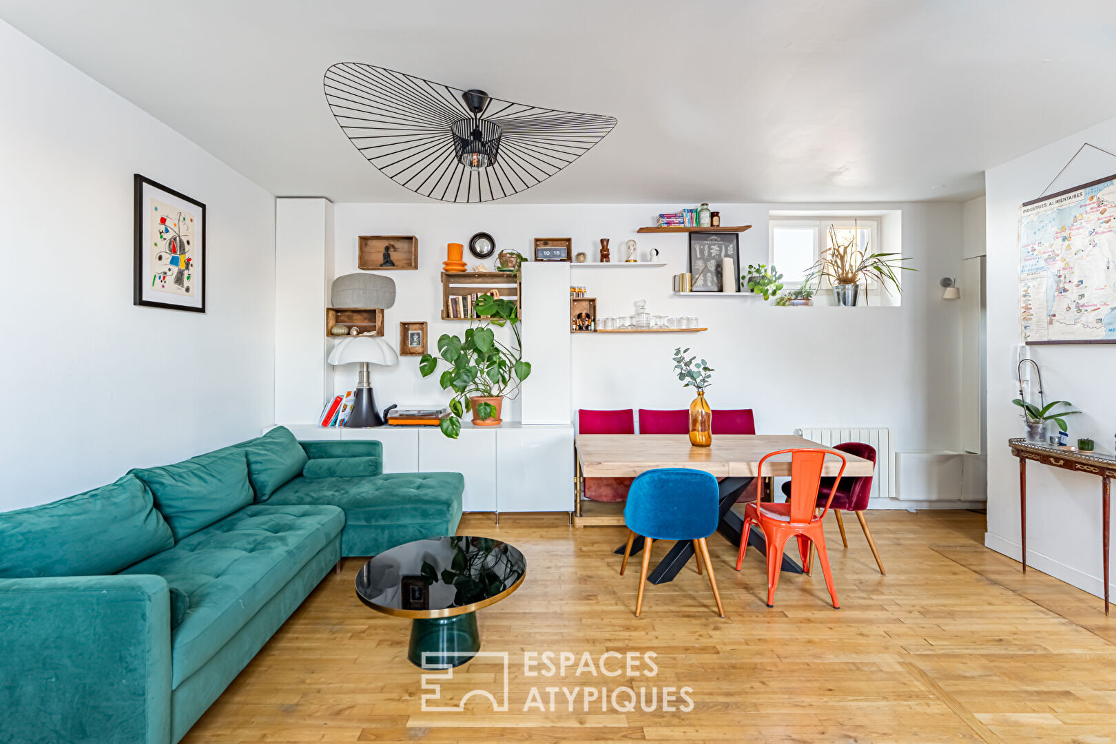 Duplex rénové place de l&rsquo;Eglise à Rueil-Malmaison