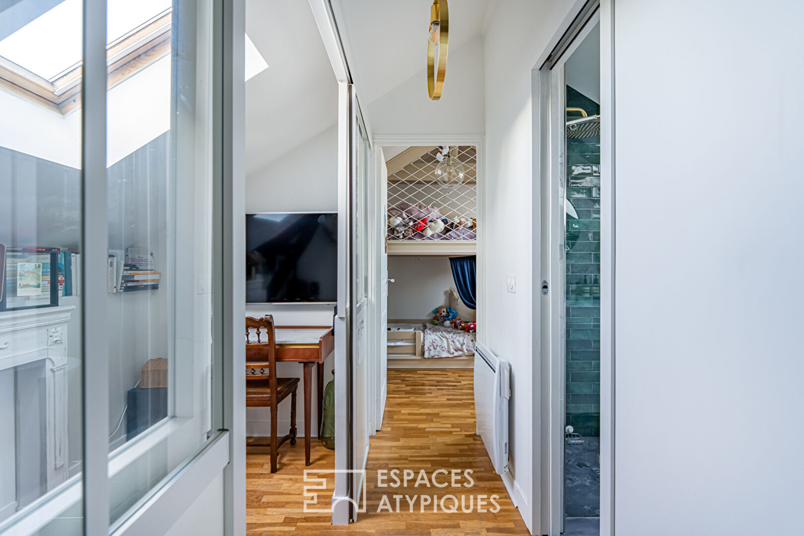 Duplex rénové place de l&rsquo;Eglise à Rueil-Malmaison