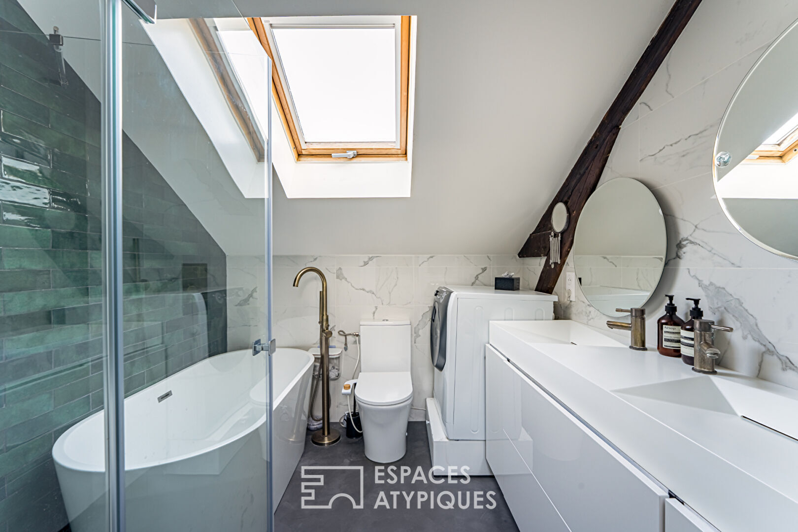 Duplex rénové place de l&rsquo;Eglise à Rueil-Malmaison