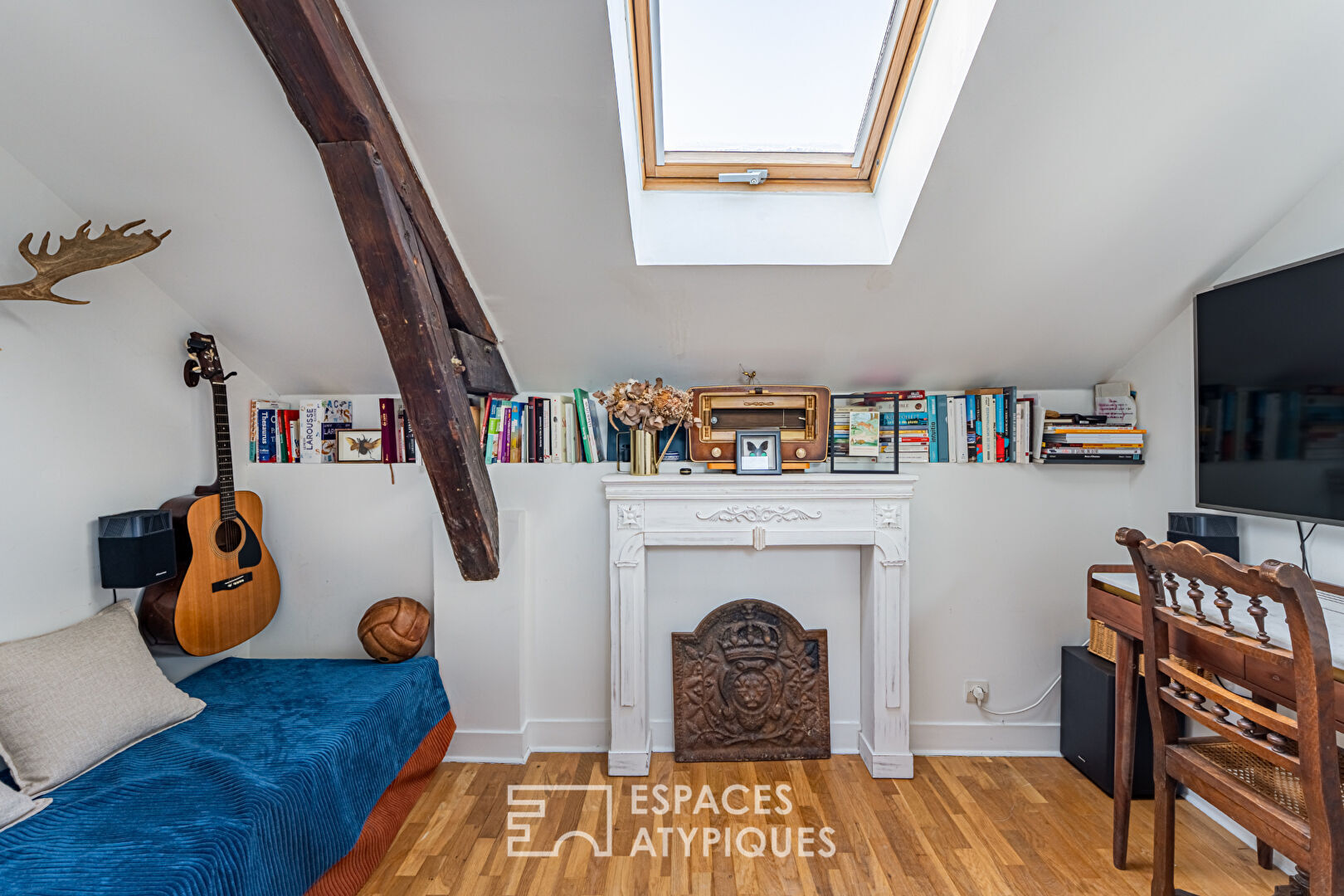 Duplex rénové place de l&rsquo;Eglise à Rueil-Malmaison