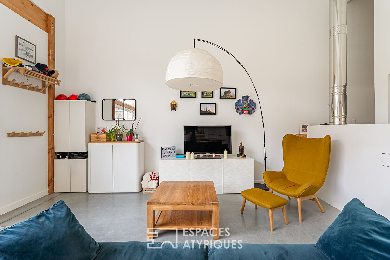 Loft avec jardin en coeur de ville