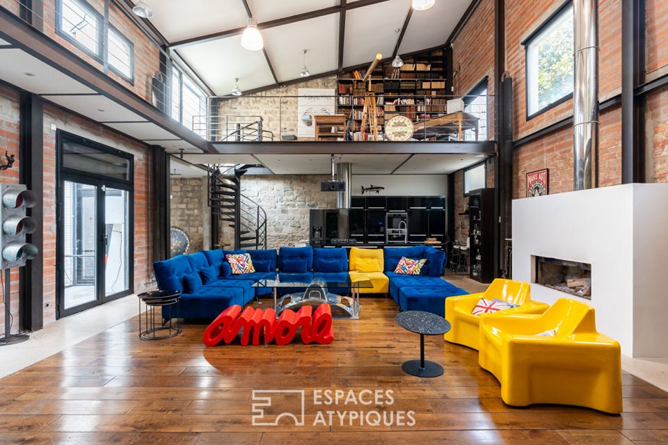 Maison-Galerie d'exception aux accents New-Yorkais