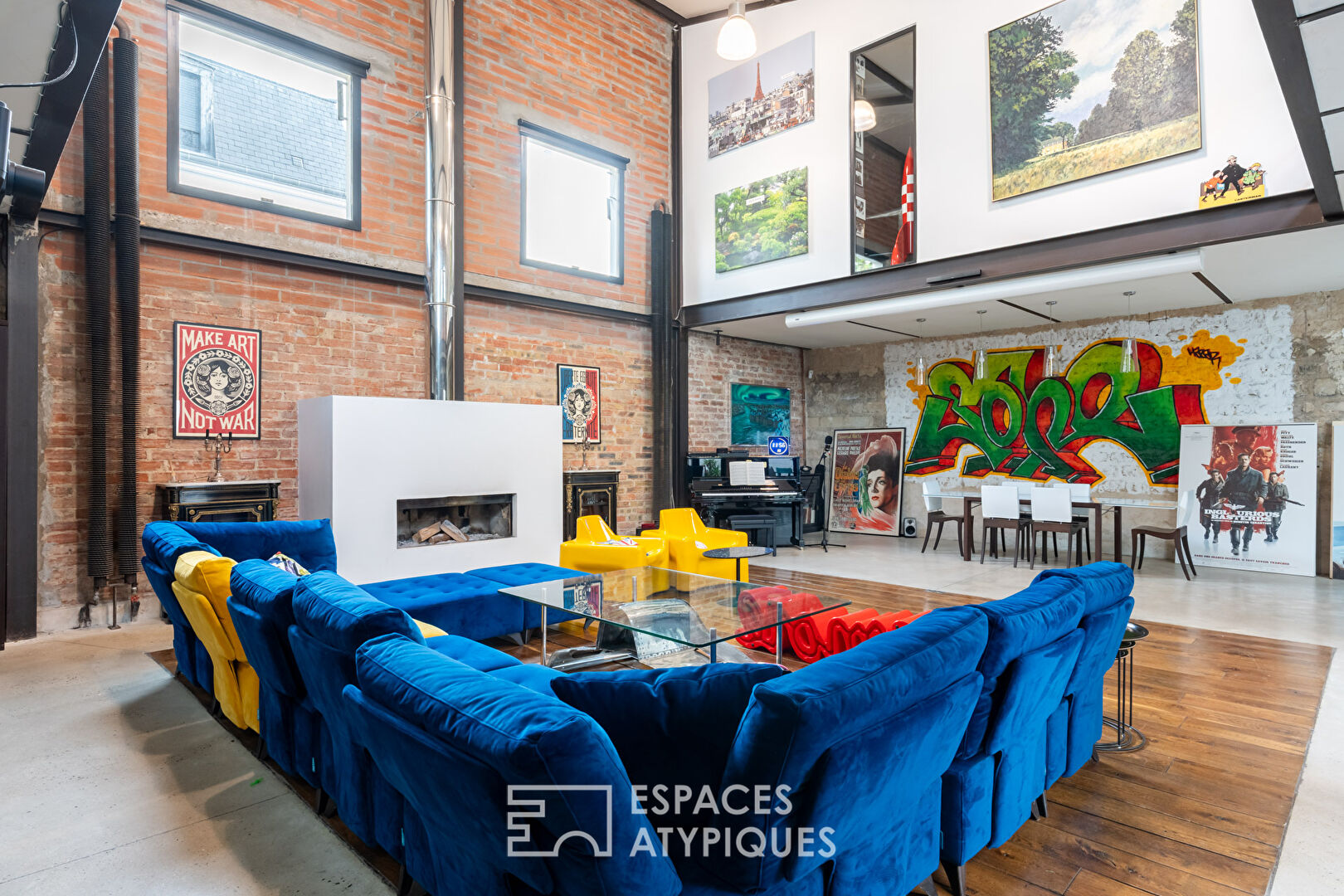 Maison-Galerie d&rsquo;exception aux accents New-Yorkais