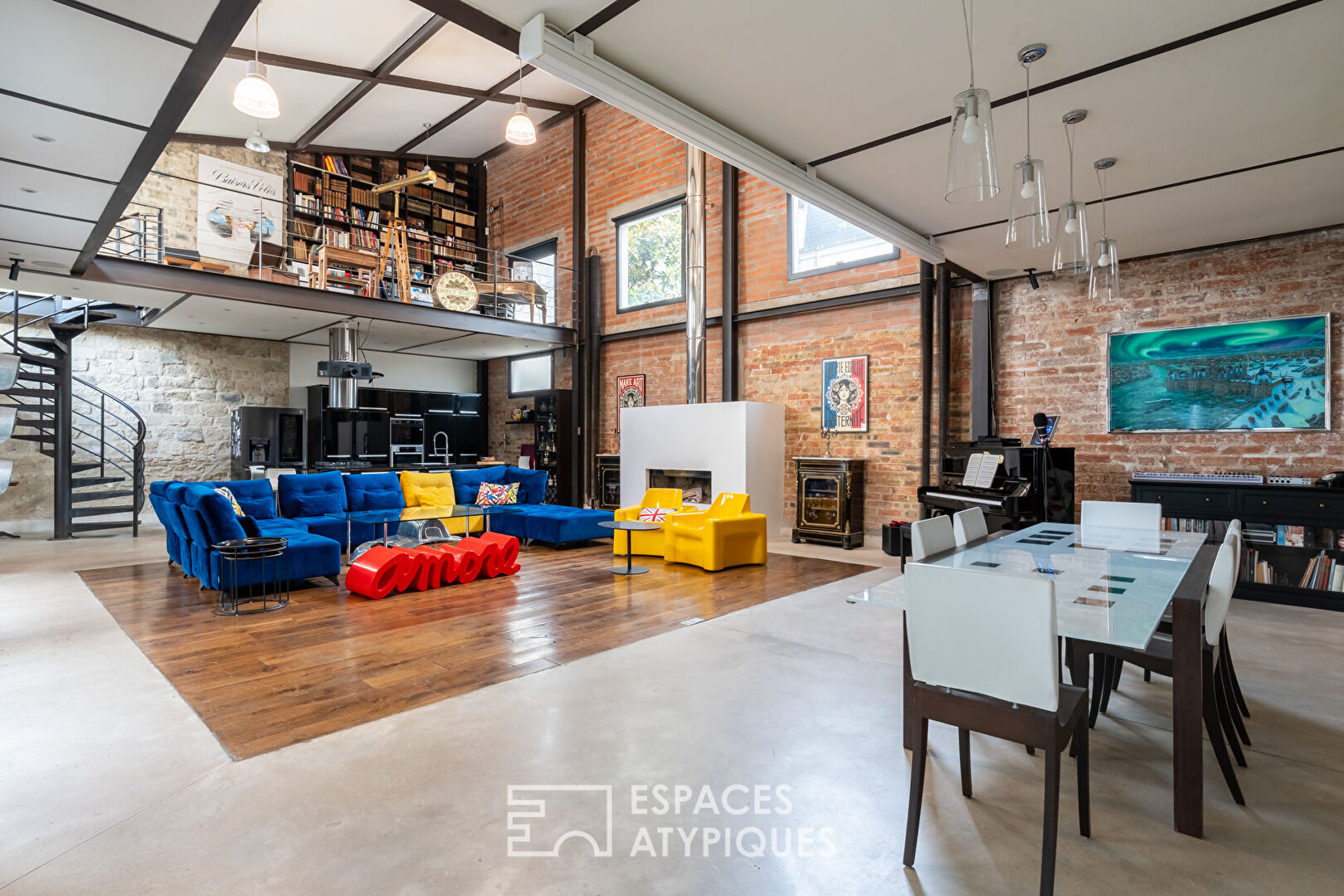 Maison-Galerie d&rsquo;exception aux accents New-Yorkais