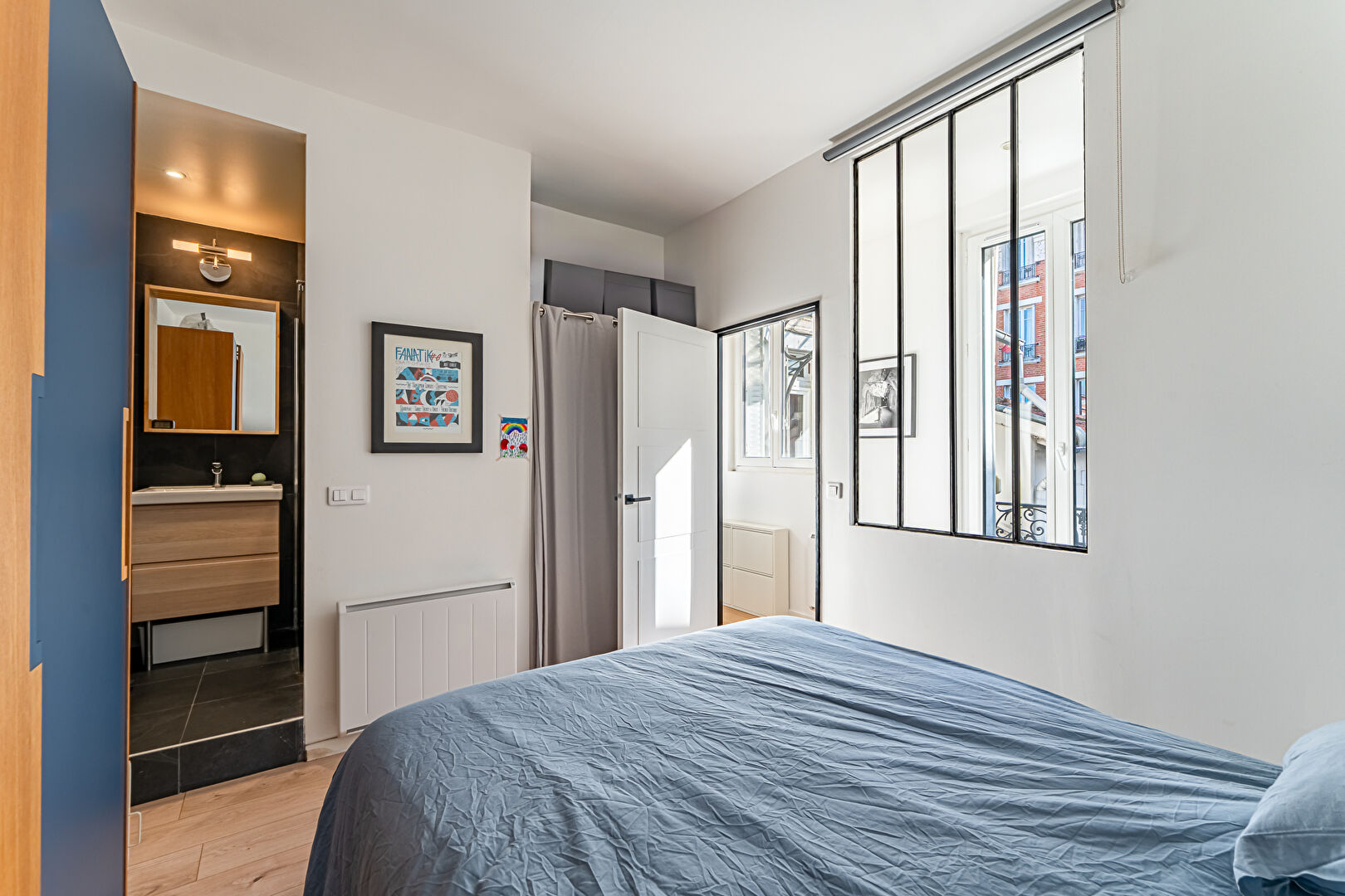 Duplex esprit loft avec terrasse et garage au dernier étage