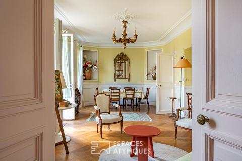 Brancas, a confidential address for an apartment and its garden yet to be revealed.