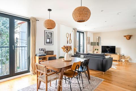 Duplex contemporain avec terrasse entre le centre-ville et la gare de Rueil-Malmaison