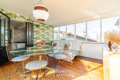 Dernier étage en duplex avec véranda et terrasse