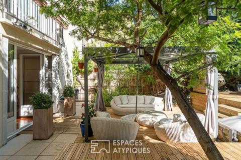 Appartement avec Terrasse et Jardin à Bécon Village